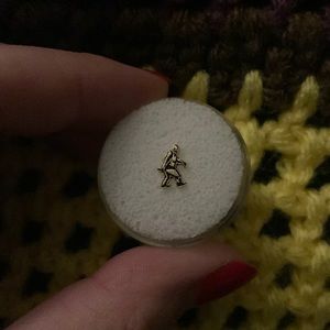 14K solid gold BODY GEMS Sasquatch/Bigfoot Threadless end